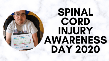 Spinal Cord Injury Awareness Day 2020: My story